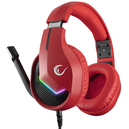 MAGE RGB 7.1 Oyuncu Kulaklığı - Kırmızı