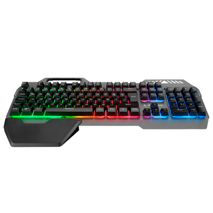 KB-R132 FALCON-X Gri USB Led Aydınlatmalı Q Gaming Klavye