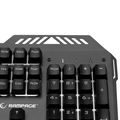 KB-R132 FALCON-X Gri USB Led Aydınlatmalı Q Gaming Klavye