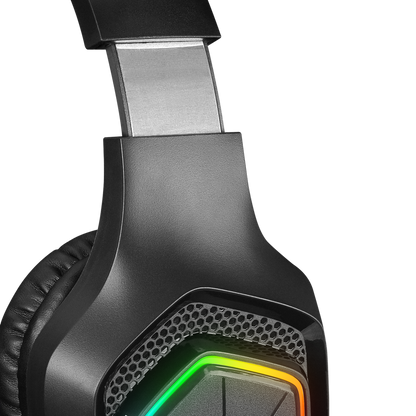 RM-K90 VECTOR RGB 3.5mm Oyuncu Kulaklığı - Siyah