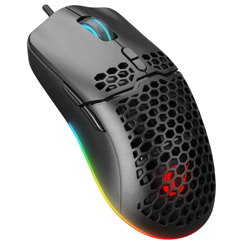 KM-R96 ELEMENTAL Siyah RGB Aydınlatmalı Q Oyuncu Multmedia Klavye ve 7200 dpi Mouse Gaming Set