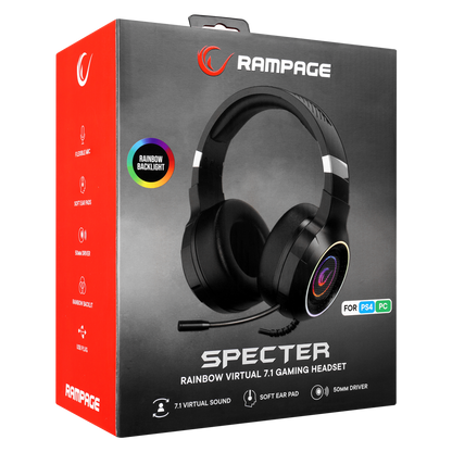 RM-K56 SPECTER 7.1 Oyuncu Kulaklığı - Rampage