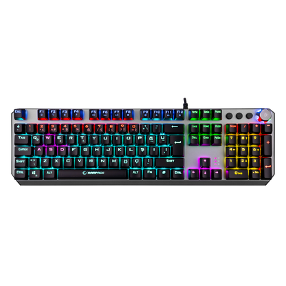 KB-R206 SELECT Rainbow Aydınlatmalı Blue Switch Mekanik Gaming Oyuncu Klavyesi - Rampage