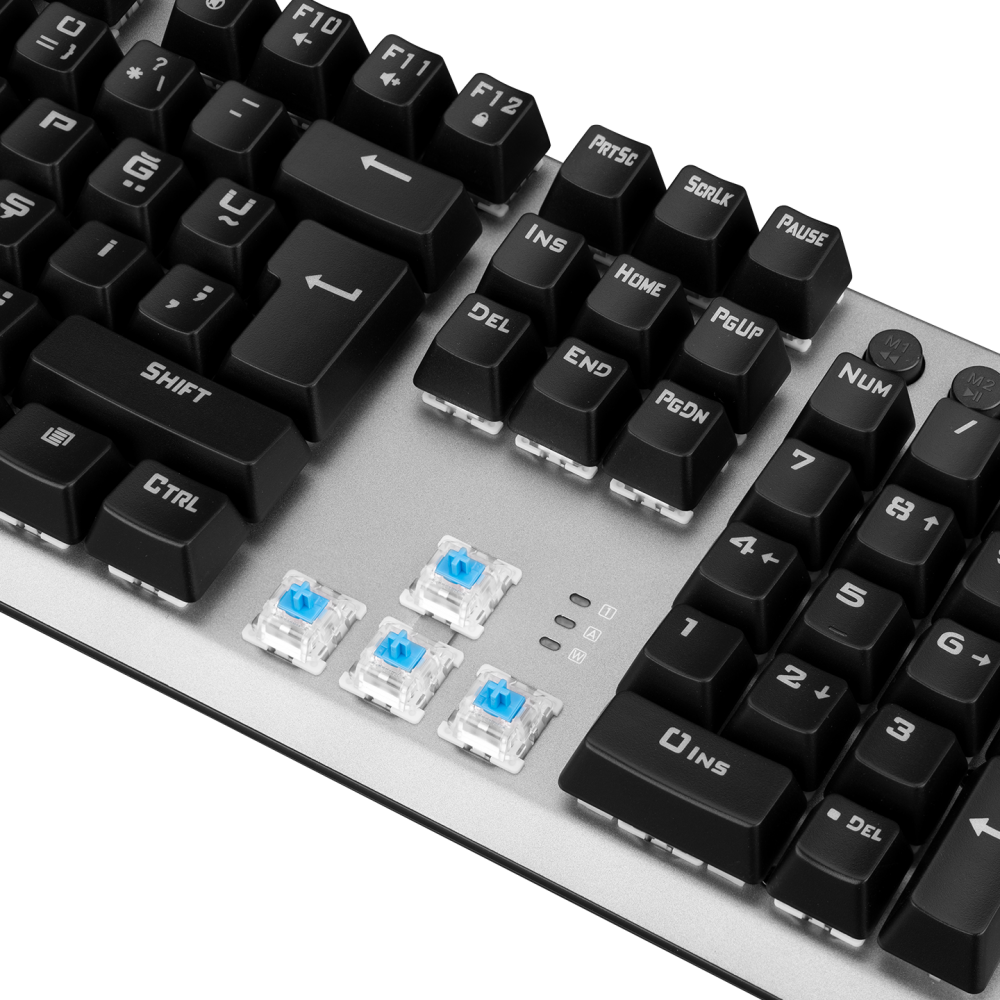 KB-R206 SELECT Rainbow Aydınlatmalı Blue Switch Mekanik Gaming Oyuncu Klavyesi - Rampage