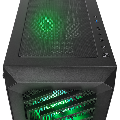 SPEAR 750W 80+ BRONZE Siyah 4*RGB Auto Fan ATX Mid-T Gaming Oyuncu Kasası - Rampage