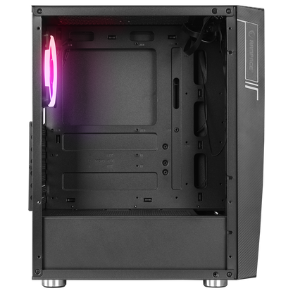 HACKER 650W 80+ BRONZE Siyah 4*RGB Auto Fan ATX Mid-T Gaming Oyuncu Kasası - Rampage