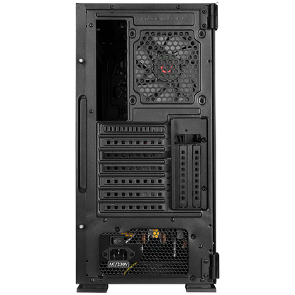 TRAPPER 750W 80+ BRONZE Manyetik Temperli Camlı 3*14cm+1*12cm ARGB E-ATX Mid-T Gaming Oyuncu Kasası