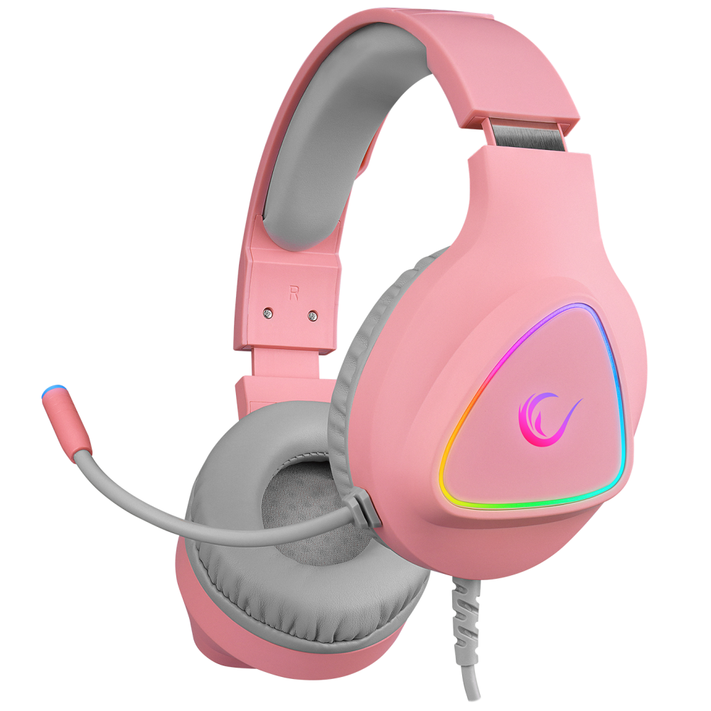 M7 MONCHER RGB 7.1 Oyuncu Kulaklığı - Pembe