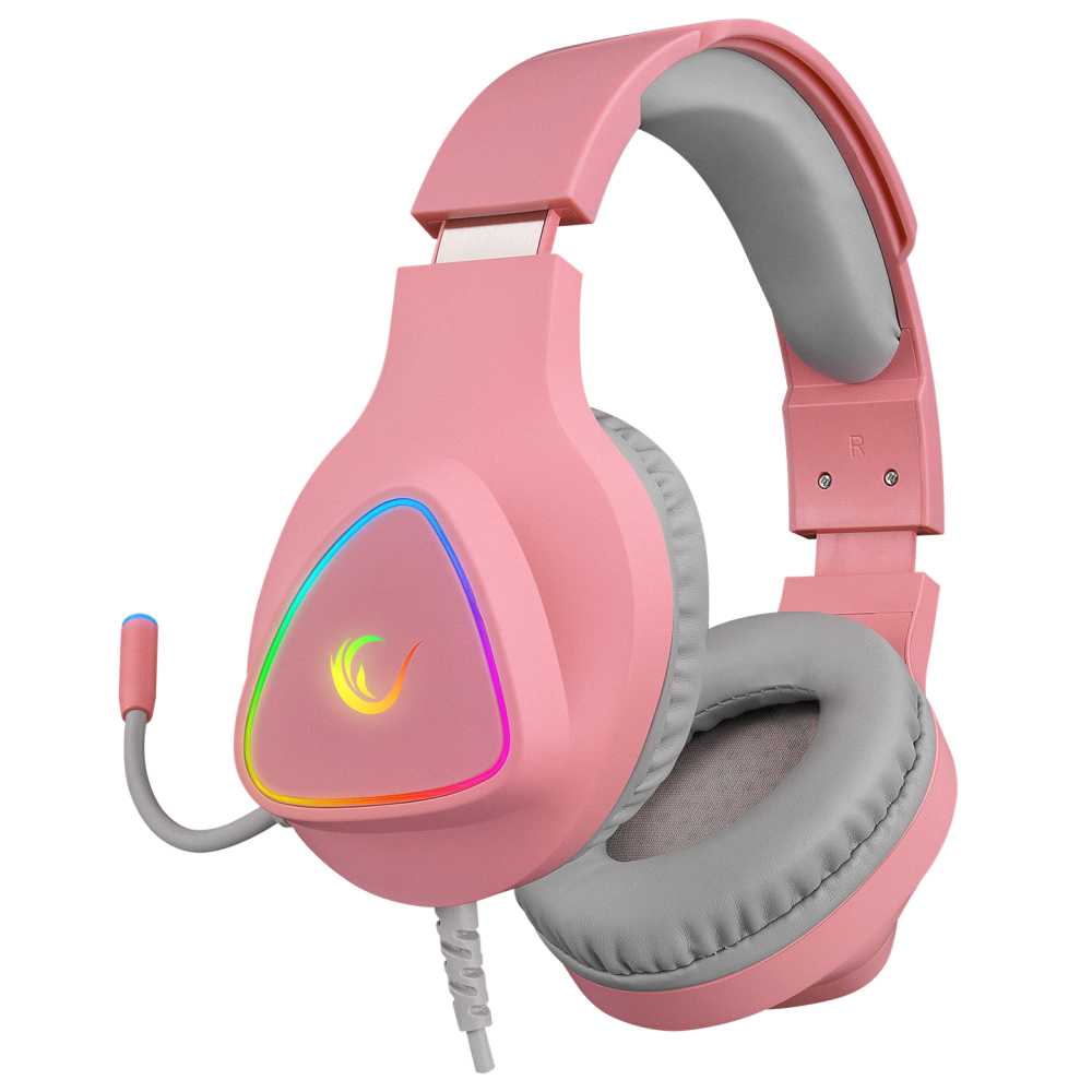 M7 MONCHER RGB 7.1 Oyuncu Kulaklığı - Pembe