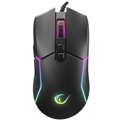 SMX-R28 COOL Usb Siyah RGB Işıklı+Macro 7200dpi / 1000hz Gaming Oyuncu Mouse