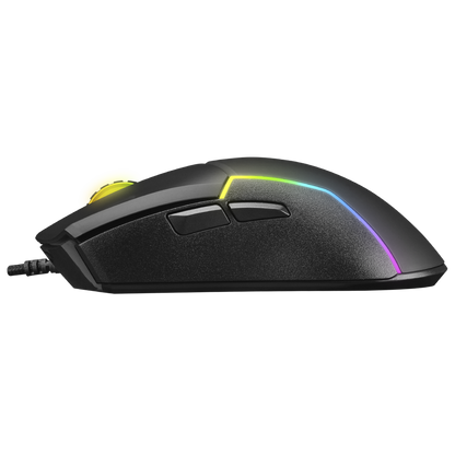 SMX-R28 COOL Usb Siyah RGB Işıklı+Macro 7200dpi / 1000hz Gaming Oyuncu Mouse