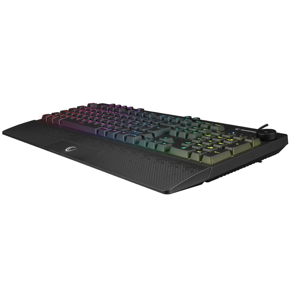 KB-GX65 SIMULA USB RGB Aydınlatmalı 4 Makro Tuşlu Bilek Destekli Gaming Oyuncu Klavyesi - Rampage