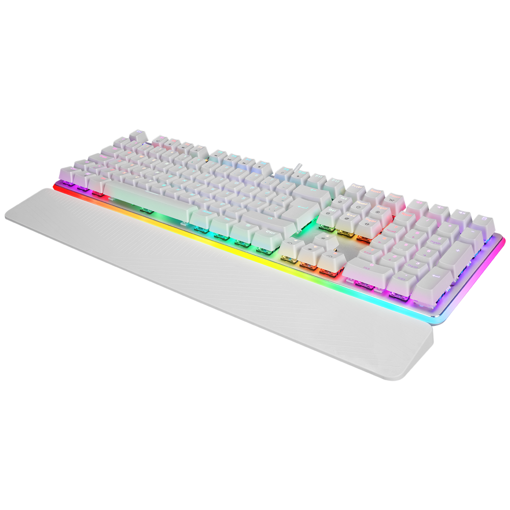 KB-R96 ULTIMATE Beyaz Optical Switch Su Geçirmez Gaming Oyuncu Mekanik Klavye - Rampage