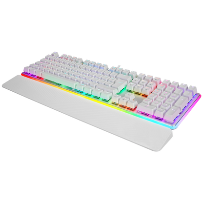 KB-R96 ULTIMATE Beyaz Optical Switch Su Geçirmez Gaming Oyuncu Mekanik Klavye - Rampage