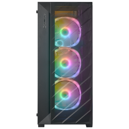 PRIME Mesh+Temperli Cam 4*ARGB Fan+Hub E-ATX Mid-T Gaming Oyuncu Kasası - Rampage