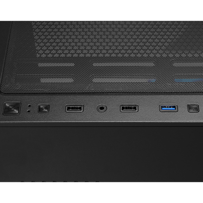 PRIME Mesh+Temperli Cam 4*ARGB Fan+Hub E-ATX Mid-T Gaming Oyuncu Kasası - Rampage
