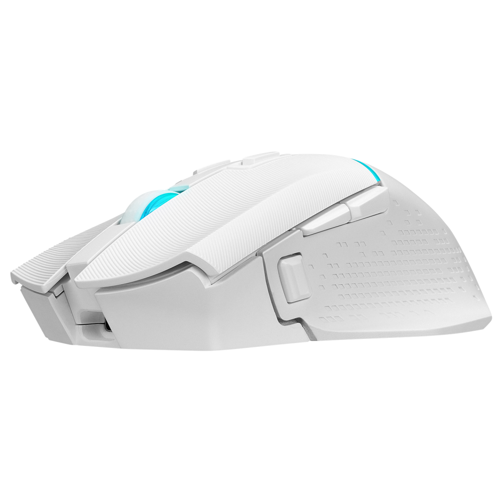 DROP M3 Beyaz RGB Kablosuz 10000DPI 10D Gaming Oyuncu Mouse