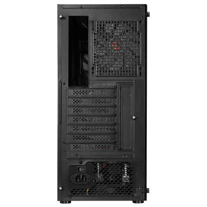 COMPACT 750W 80+ BRONZE Siyah 4*RGB Auto Fan E-ATX Mid-T Gaming Oyuncu Kasası - Rampage