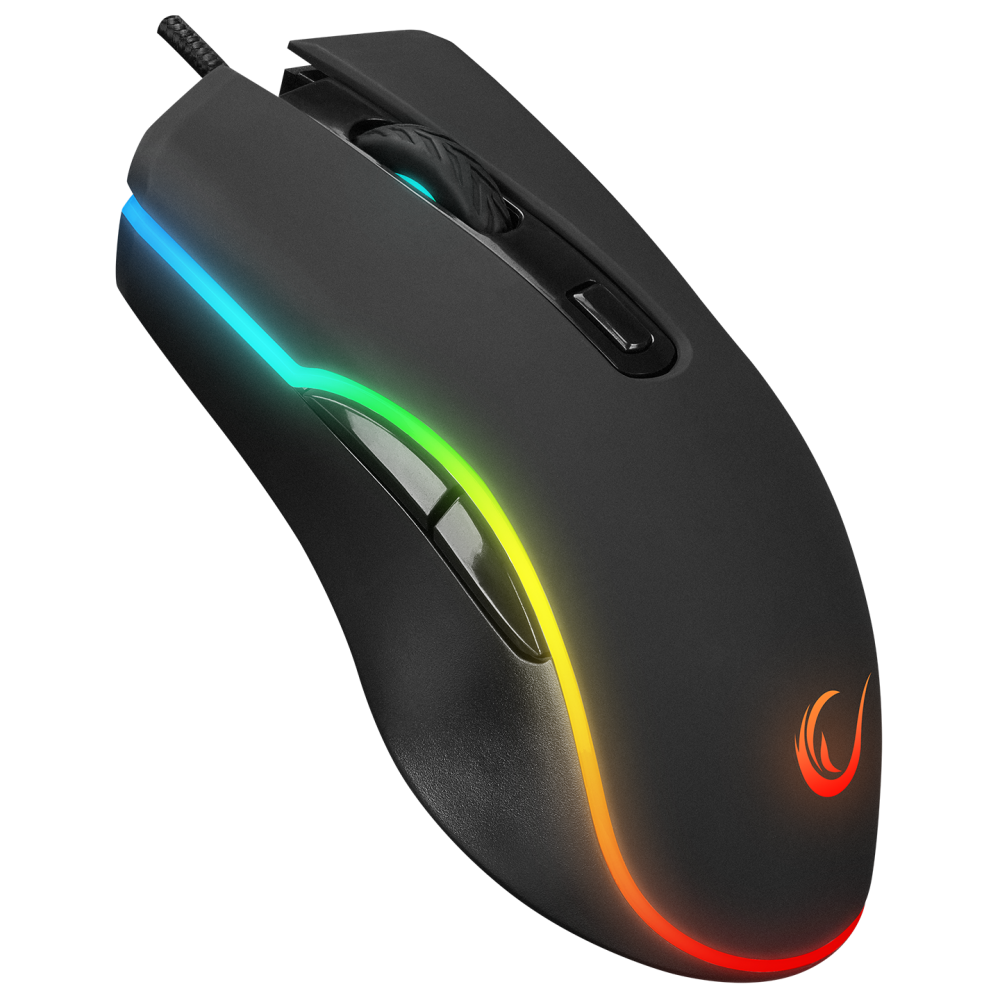 KM-99 DOBBLE Rainbow Backlight 7 Tuşlu 6400dpi Gaming Klavye + Mouse Set - Rampage