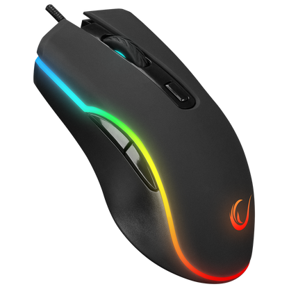 KM-99 DOBBLE Rainbow Backlight 7 Tuşlu 6400dpi Gaming Klavye + Mouse Set - Rampage