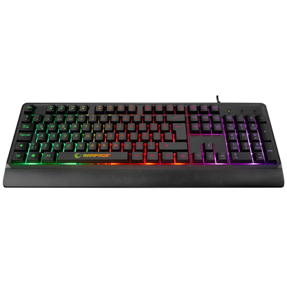 KM-99 DOBBLE Rainbow Backlight 7 Tuşlu 6400dpi Gaming Klavye + Mouse Set - Rampage