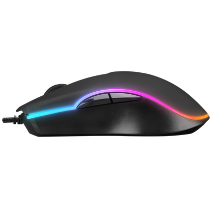 KM-99 DOBBLE Rainbow Backlight 7 Tuşlu 6400dpi Gaming Klavye + Mouse Set - Rampage