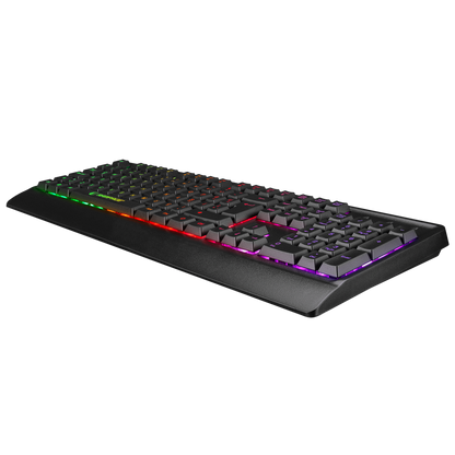 KM-99 DOBBLE Rainbow Backlight 7 Tuşlu 6400dpi Gaming Klavye + Mouse Set - Rampage