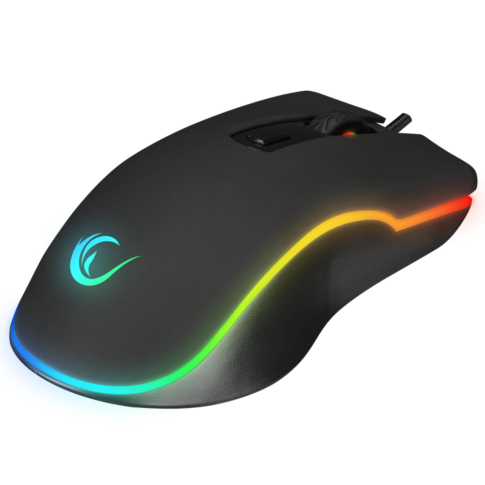 KM-99 DOBBLE Rainbow Backlight 7 Tuşlu 6400dpi Gaming Klavye + Mouse Set - Rampage