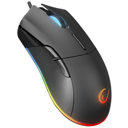 SMX-R21 COMPACT Usb Siyah RGB Işıklı+Macro 7200dpi / 1000hz Gaming Oyuncu Mouse