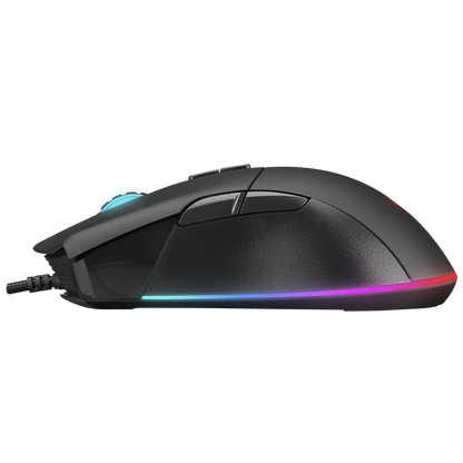 SMX-R21 COMPACT Usb Siyah RGB Işıklı+Macro 7200dpi / 1000hz Gaming Oyuncu Mouse