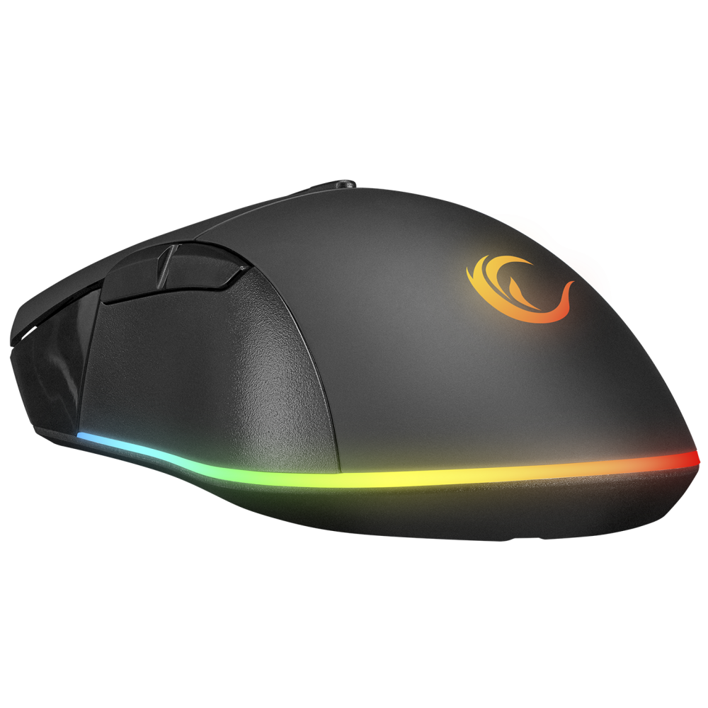 SMX-R21 COMPACT Usb Siyah RGB Işıklı+Macro 7200dpi / 1000hz Gaming Oyuncu Mouse