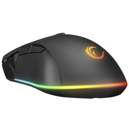 SMX-R21 COMPACT Usb Siyah RGB Işıklı+Macro 7200dpi / 1000hz Gaming Oyuncu Mouse