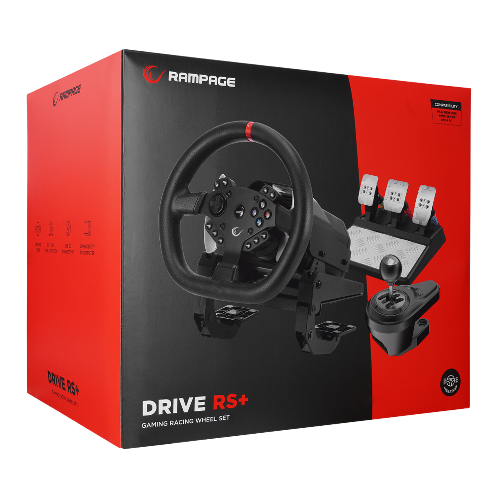 Drive Rs+ Oyuncu Direksiyonu - Rampage