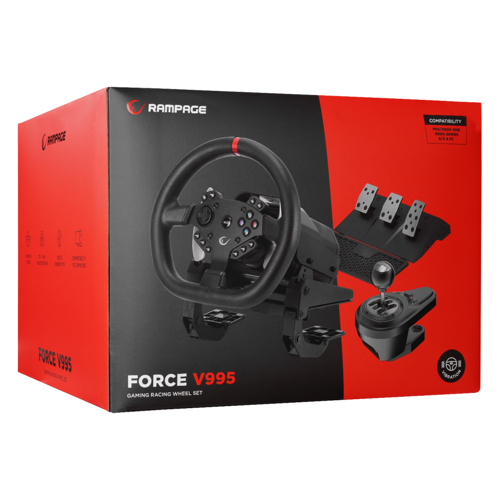Force V995 Oyuncu Direksiyonu - Rampage