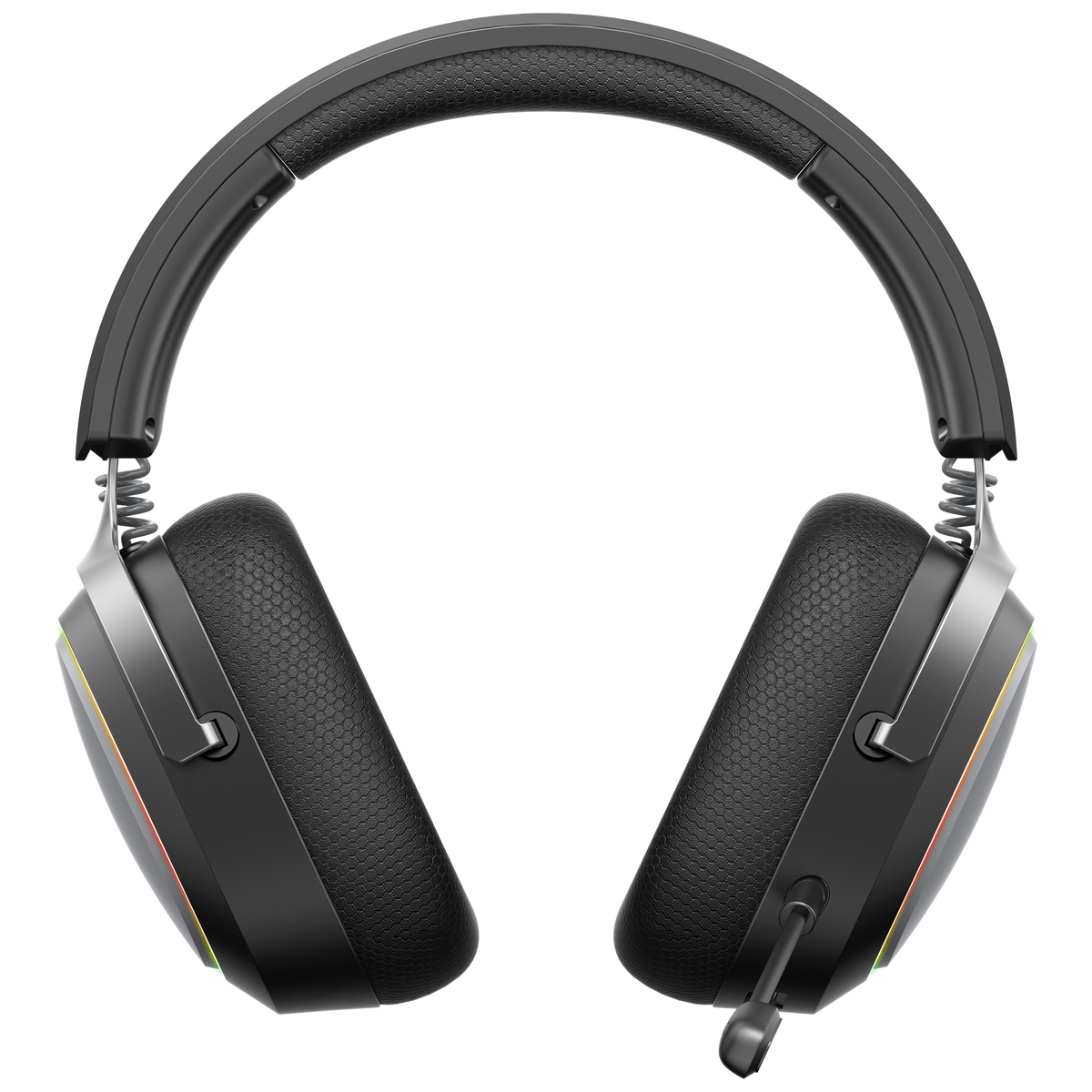 Retsu 2.4G+ Bluetooth Fabric and Leather Protein Earpad Gaming Headset ...