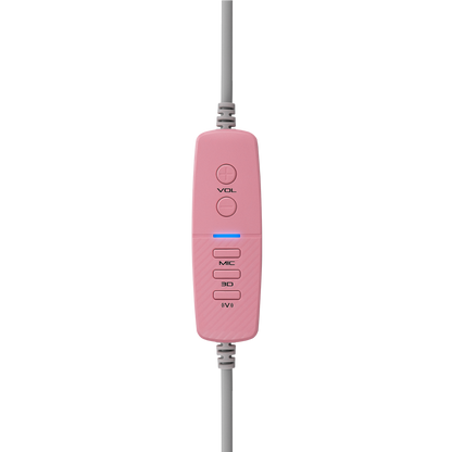RM-K1 PULSAR RGB 7.1 Oyuncu Kulaklığı - Pembe - Rampage
