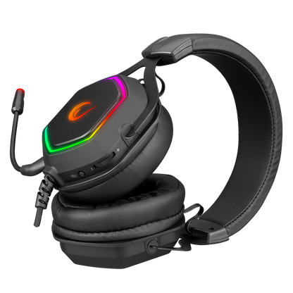 RM-K50 SELECT RGB 7.1 Oyuncu Kulaklığı - Rampage