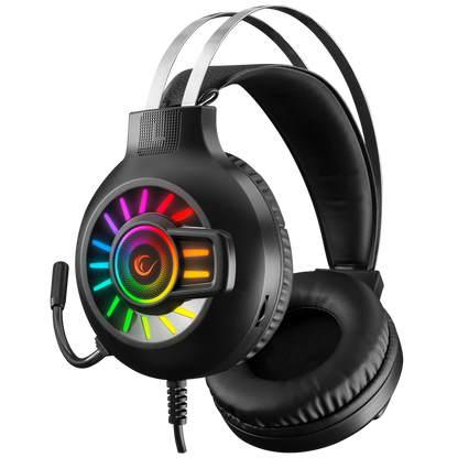 RM-K44 ZENGIBAR RGB 7.1 Oyuncu Kulaklığı - Siyah - Rampage
