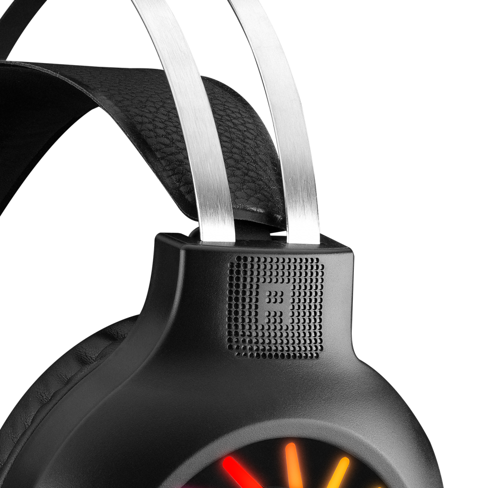 RM-K44 ZENGIBAR RGB 7.1 Oyuncu Kulaklığı - Siyah - Rampage