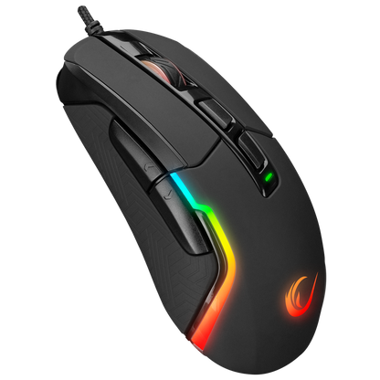 SMX-R68 FALCON-X Usb Siyah 800-6400 dpi RGB Ledli Gaming Oyuncu Mouse - Rampage