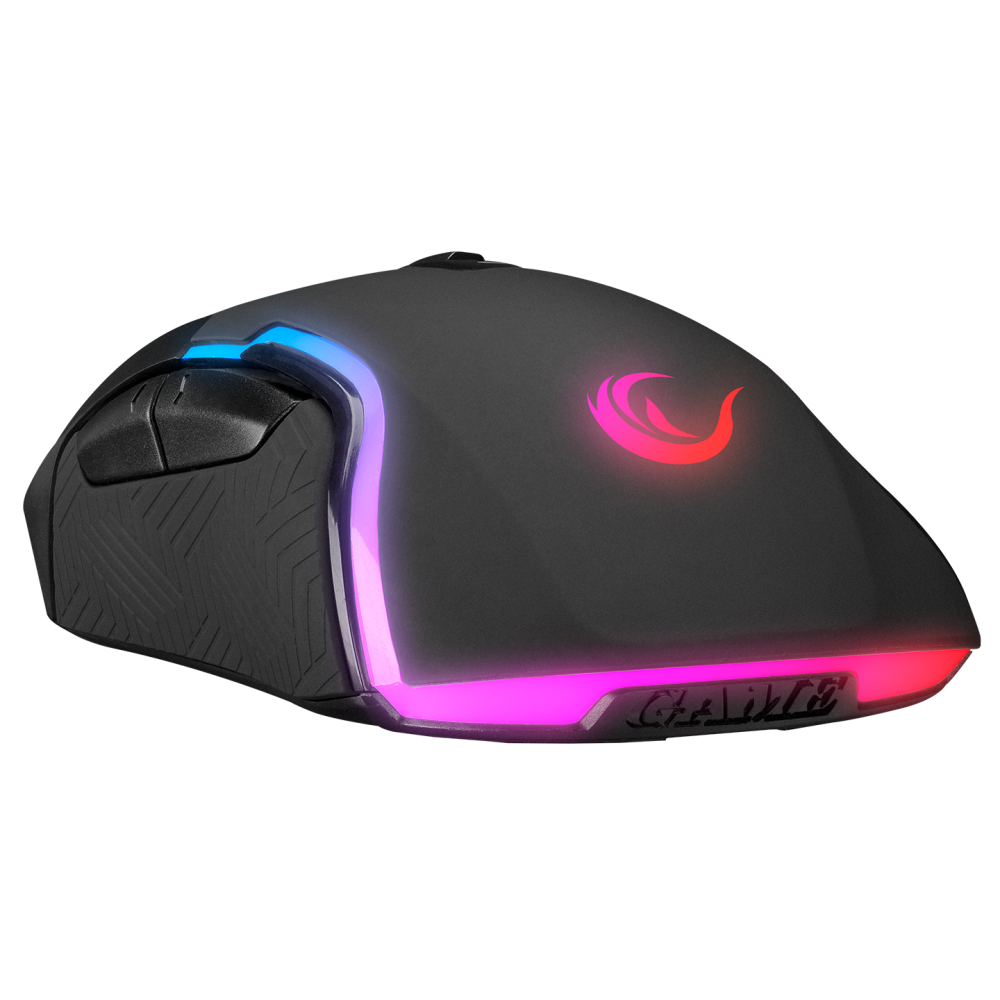 SMX-R68 FALCON-X Usb Siyah 800-6400 dpi RGB Ledli Gaming Oyuncu Mouse - Rampage