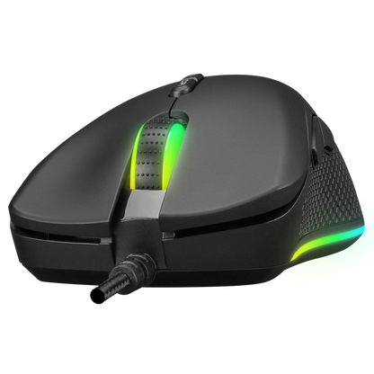 SMX-R53 SNAPPER Usb Siyah 7200 dpi RGB Aydınlatmalı Gaming Oyuncu Mouse