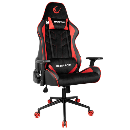 KL-R9 Alcantara Series Üst Seviye Terletmez Kumaş Kırmızı/Siyah Gaming Oyuncu Koltuğu