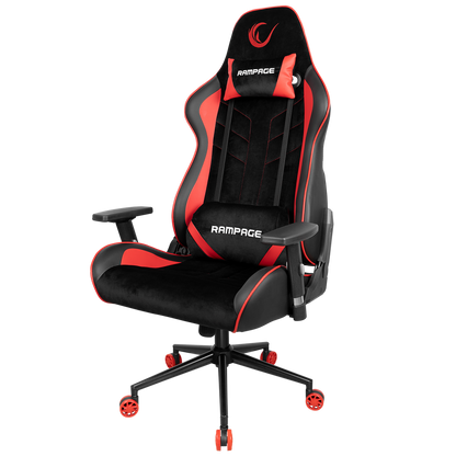 KL-R9 Alcantara Series Üst Seviye Terletmez Kumaş Kırmızı/Siyah Gaming Oyuncu Koltuğu
