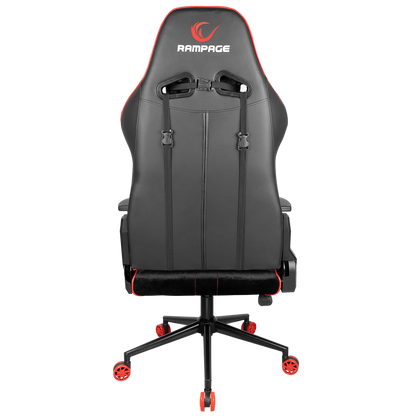 KL-R9 Alcantara Series Üst Seviye Terletmez Kumaş Kırmızı/Siyah Gaming Oyuncu Koltuğu