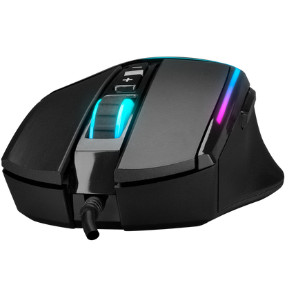 SMX-R76 BOLT Usb Siyah RGB Ledli 10000 dpi Gaming Oyuncu Mouse