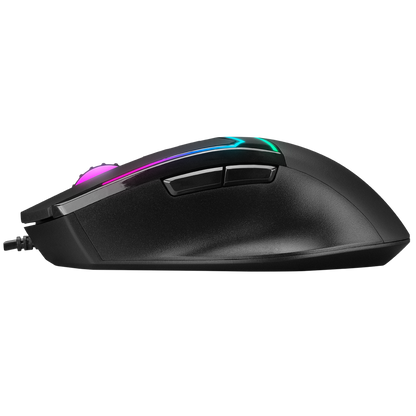 SMX-R76 BOLT Usb Siyah RGB Ledli 10000 dpi Gaming Oyuncu Mouse