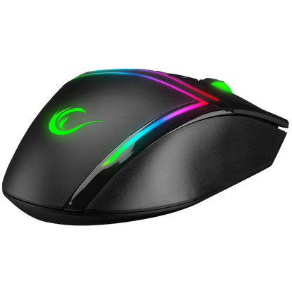 SMX-R76 BOLT Usb Siyah RGB Ledli 10000 dpi Gaming Oyuncu Mouse