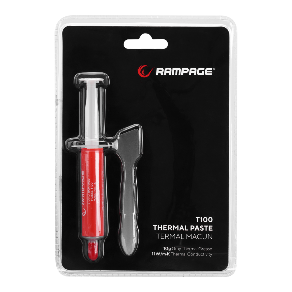 T100 10g 11w/m.K Gri Yüksek Performans Termal Macun - Rampage