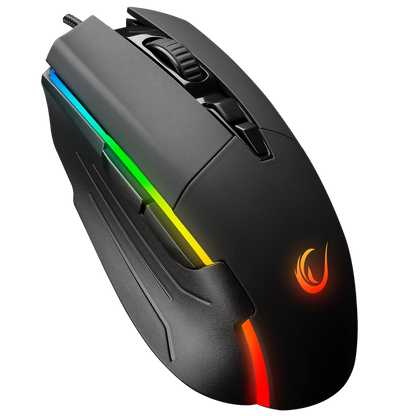 SMX-52 BROKER Usb Siyah RGB Işıklı 7200 dpi Gaming Oyuncu Mouse